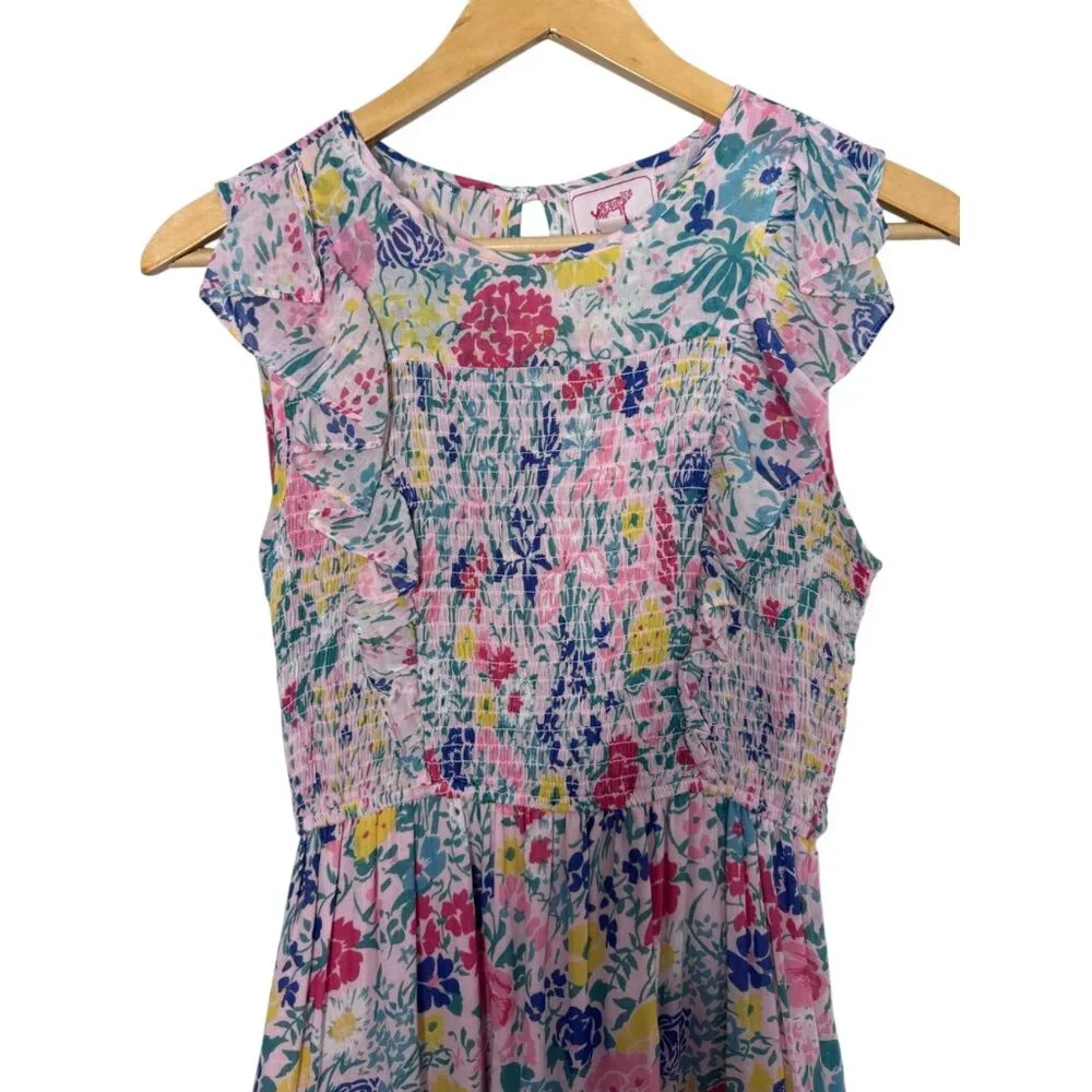 Banjanan Floral Maxi Dress Cotton S - Picture 7 of 10